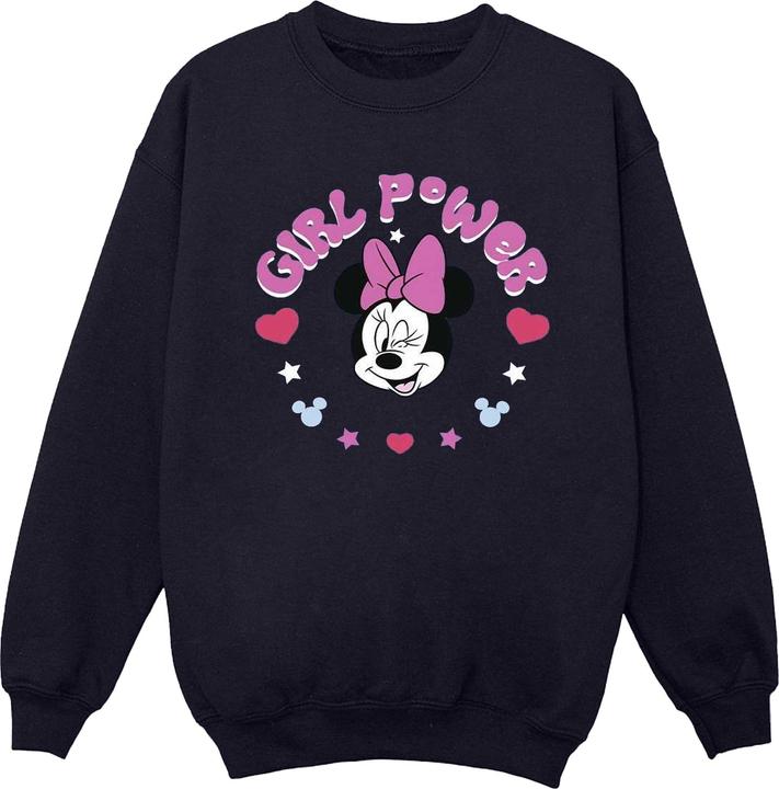 Actual product image Disney Mens Minnie Mouse Girl Power Sweatshirt (M)