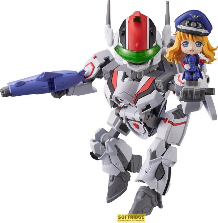 Produktbild Bandai Macross Frontier TINY SESSION VF-25F MESSIAH VALKYRIE (ALTO USE) with SHERYL 10 cm