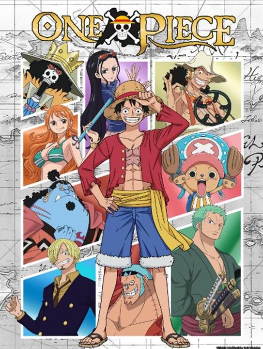 Actual product image Cartoon Kingdom One Piece - (40 x 31 cm)