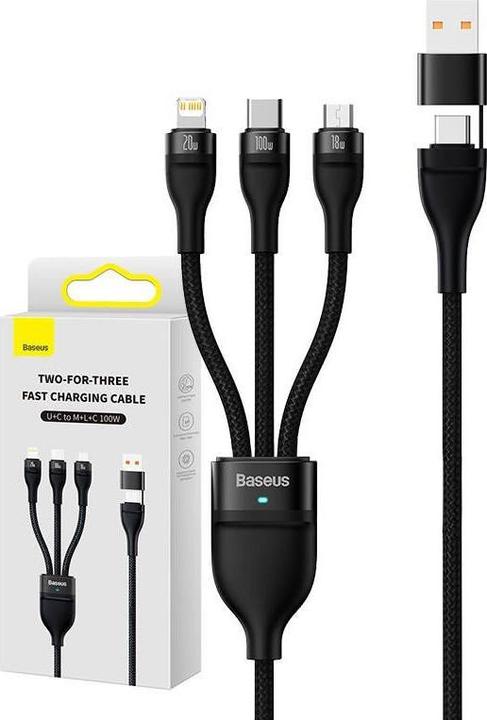 Produktbild Baseus Flash Series II“ C type USB (1.20 m, USB 3.2 Gen 1)