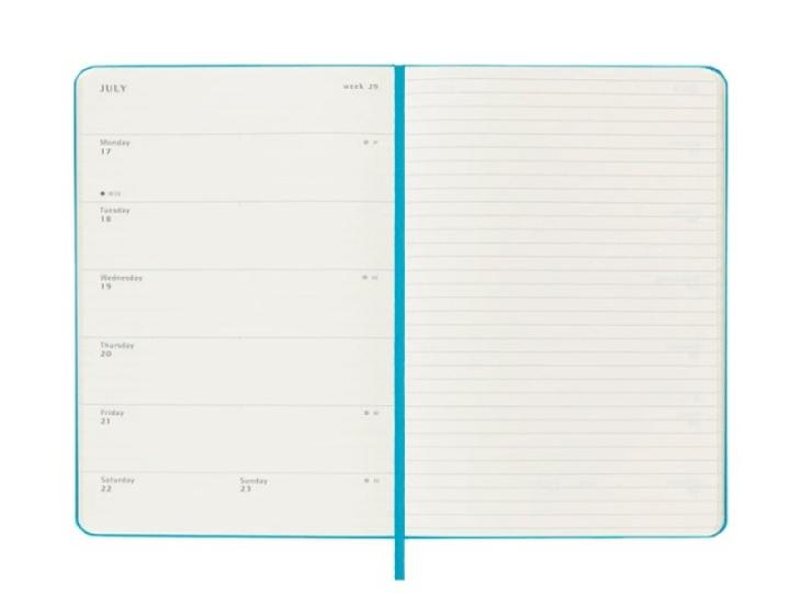 Produktbild Moleskine Wochen-Notizkalender (13 x 21 cm, Englisch)
