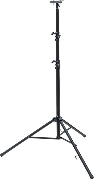 Brennenstuhl Trépied télescopique ST 302 pour projecteurs de chantier réglable en hauteur jusqu'à 3m