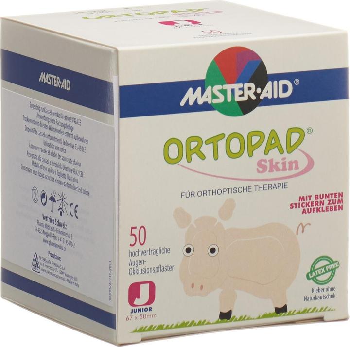 Produktbild Master Aid Occlusionspflaster Junior Skin -2 Jahre (50 x)