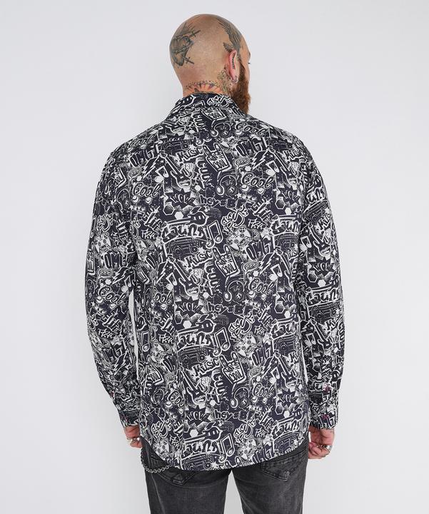Produktbild Joe Browns Comic Print Graphic Long Sleeve Shirt (L)