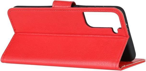 Produktbild MU Classic Litchi Leder Bookcover Series (Samsung Galaxy S21+)
