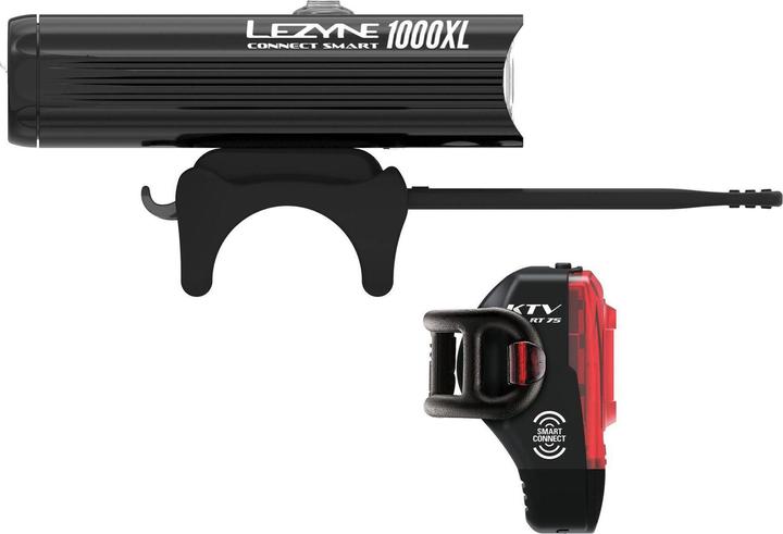 Image du produit Lezyne Connect Smart 1000XL + KTV Smart (1000 lm, 75 lm)