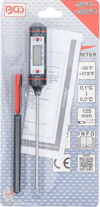 Actual product image BGS Digital thermometer