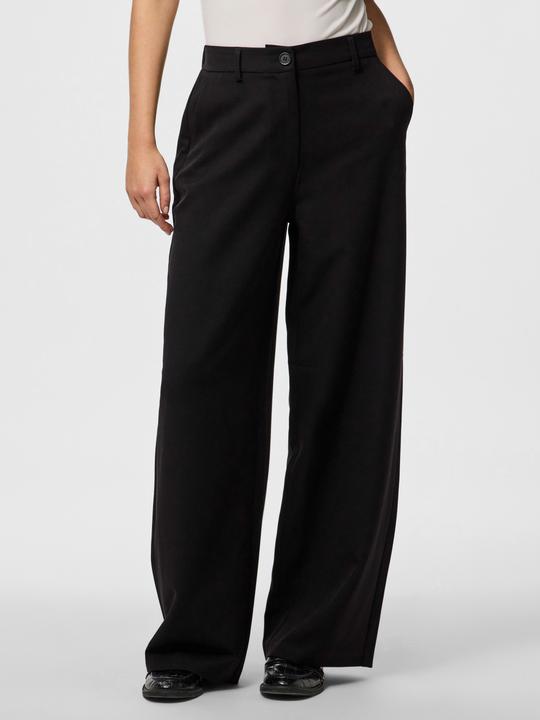 Actual product image Pieces PCKAMIL trousers with wide leg (32)