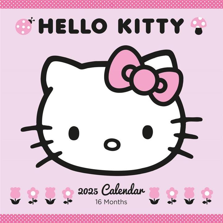 Produktbild Hello Kitty Wandkalender 2025 Quadratisch (30 x 30 cm, Deutsch)
