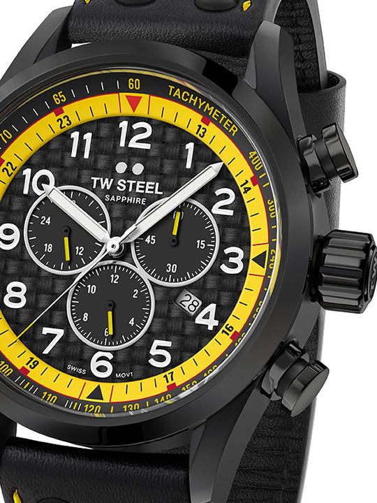 Produktbild TW-Steel TW Steel SVS301 Coronel WTCR Special Edt Chronograph Herrenuhr 48mm 10ATM (Chronograph)