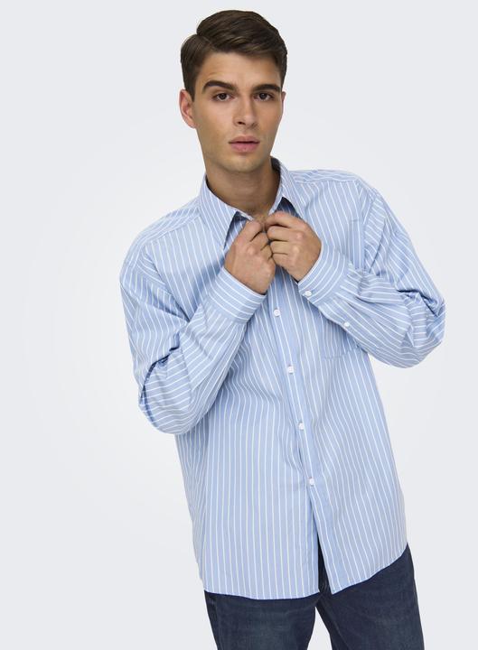 Produktbild Only & Sons ONSBARRET Popelin Hemd Popelin Hemd (XL)