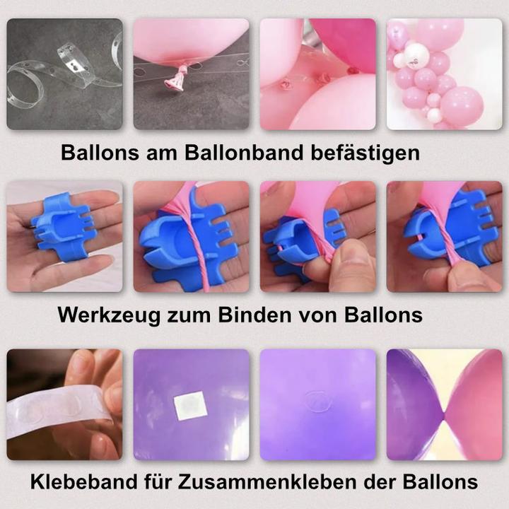 Immagine prodotto Hermex Set di palloncini a forma di sirena Set di palloncini di compleanno Numero di sirena