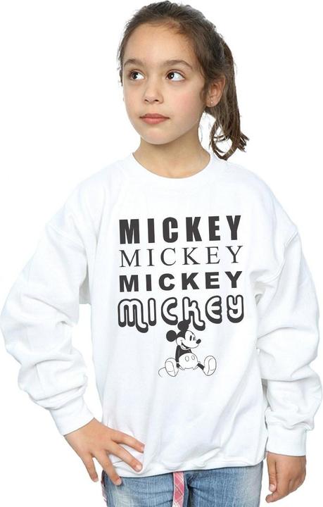 Produktbild Disney Mickey Mouse Sitting Sweatshirt Mädchen (152, 158)