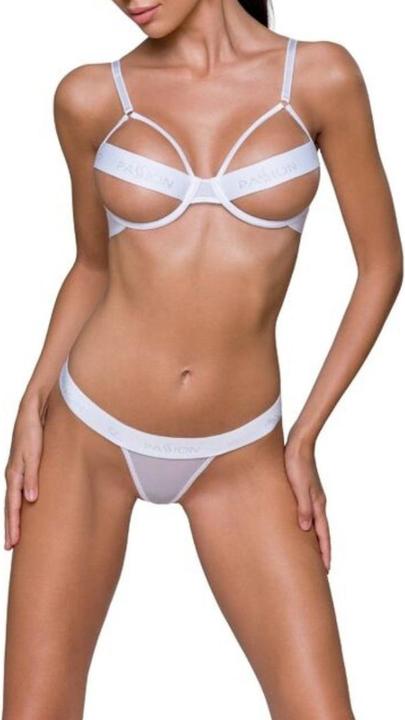 Image du produit Passion Soutien-gorge Ouvert plus string semi-transparent (XL)