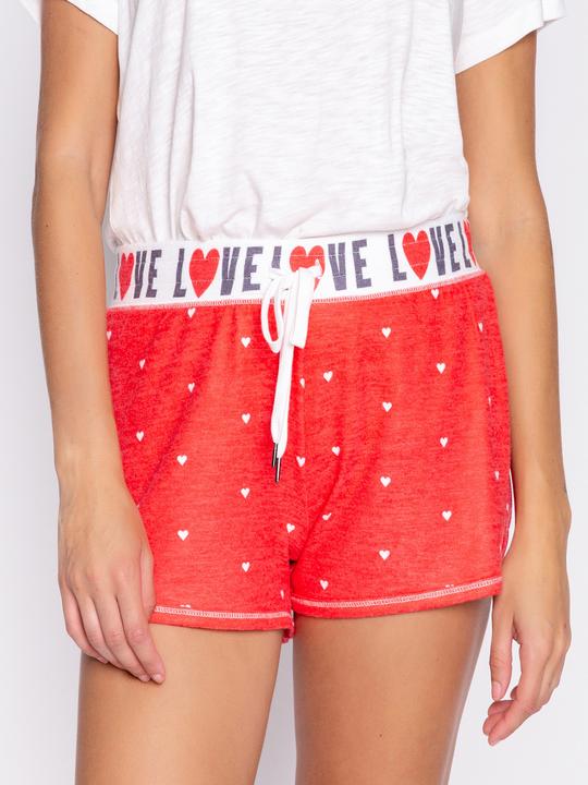 Produktbild Pj Salvage Pyjama Unterteil rot/klein gemustert (40)