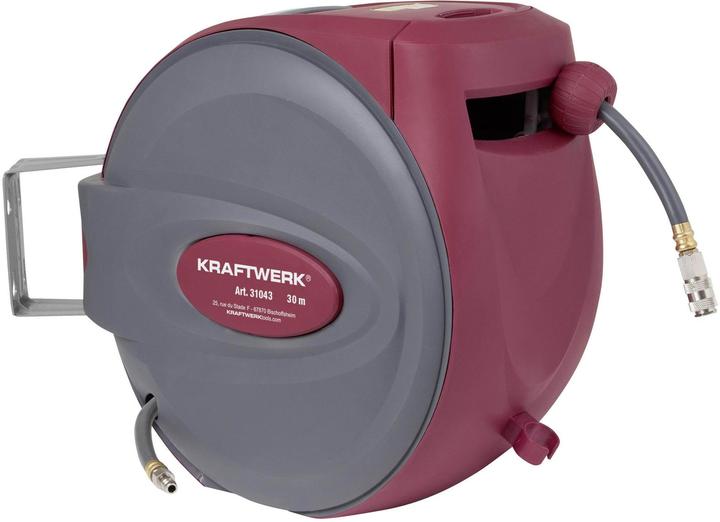 Kraftwerk Auto persluchtslang haspel 30+2 m