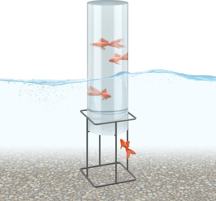 Actual product image Relaxdays Fish tower