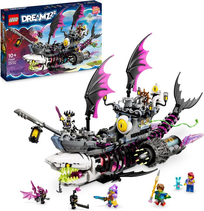 Produktbild LEGO Albtraum-Haischiff (71469, LEGO Dreamzzz)
