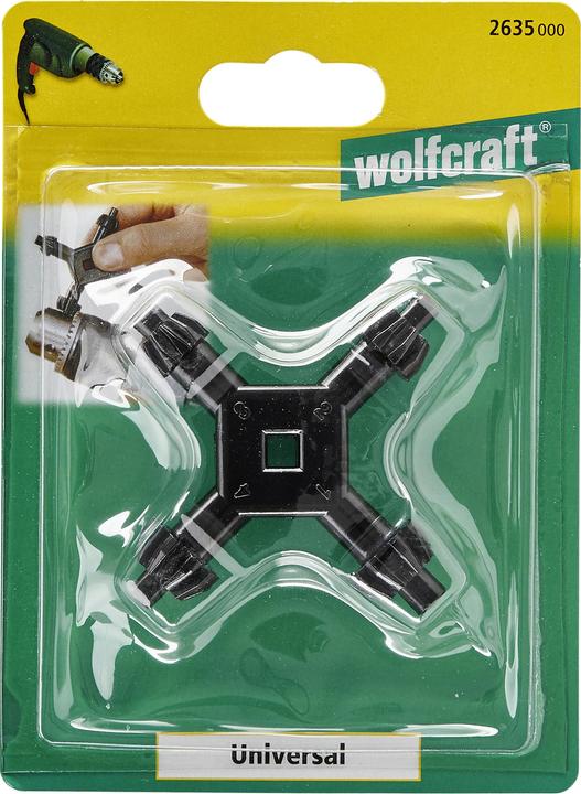 Immagine prodotto wolfcraft Chiave mandrino universale per trapano