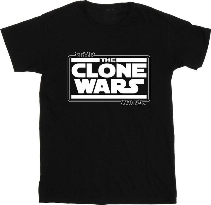 Produktbild Star Wars Clone Wars Logo TShirt Jungen (116)