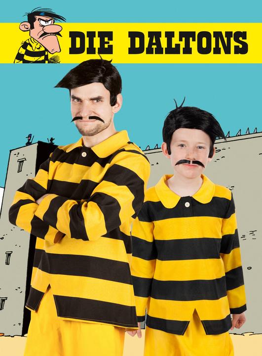 Produktbild Maskworld The Daltons Perücke & Bart für Kinder - Fasching