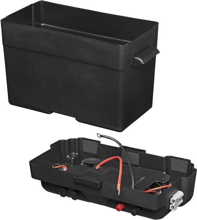 Produktbild ProPlus Batteriebox 35x18x23cm 2x USB - 1x 12V Steckdose - Voltmeter - 2x Anderson Stecker