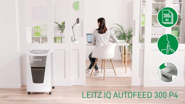 Produktbild Leitz IQ Autofeed Office Pro 300 P-4 (Partikelschnitt)