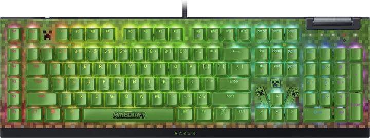 Immagine prodotto Razer Blackwidow V4 X Minecraft Green Us (US, Cablato)