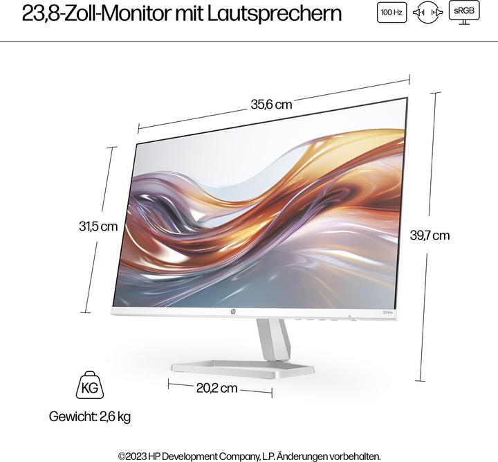 Productafbeelding HP Serie 5 524sa (1920 x 1080 Pixels, 24")