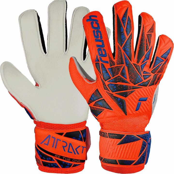 Reusch kid's goalie gloves attrakt solid (5.5)