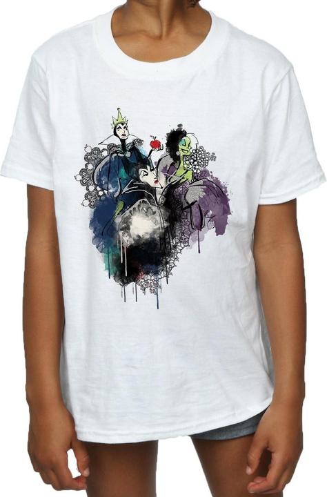 Image du produit Disney - T-shirt VILLAINS SKETCH - Fille (140, 146)