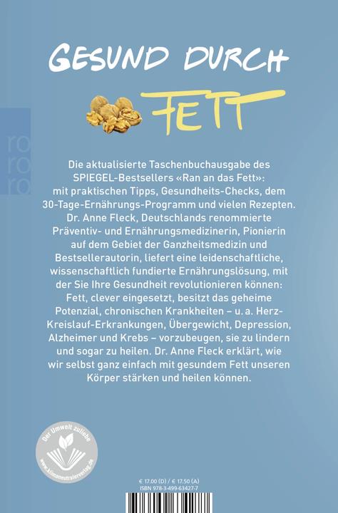 Actual product image Ran an das Fett - Das Praxisbuch (German, Anne Blot, 2020)
