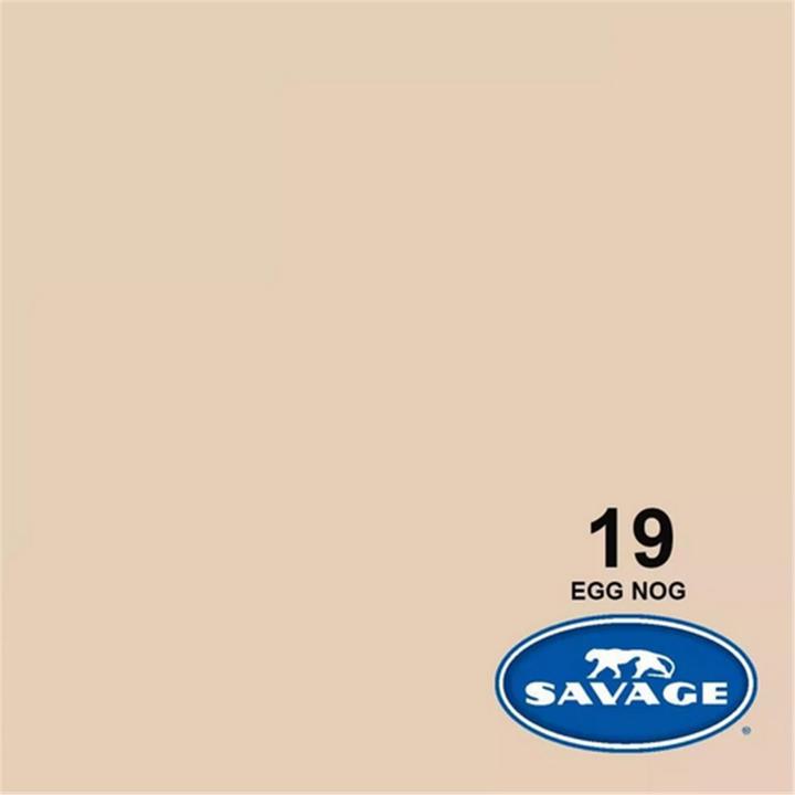 Actual product image Savage Hintergrund Papier 2.72 x 11m Egg Nog (272 cm, 1100 cm)