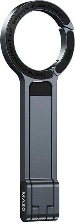 Actual product image Ulanzi MA30 Carabiner Mounted Phone Tripod(Dark Gray)