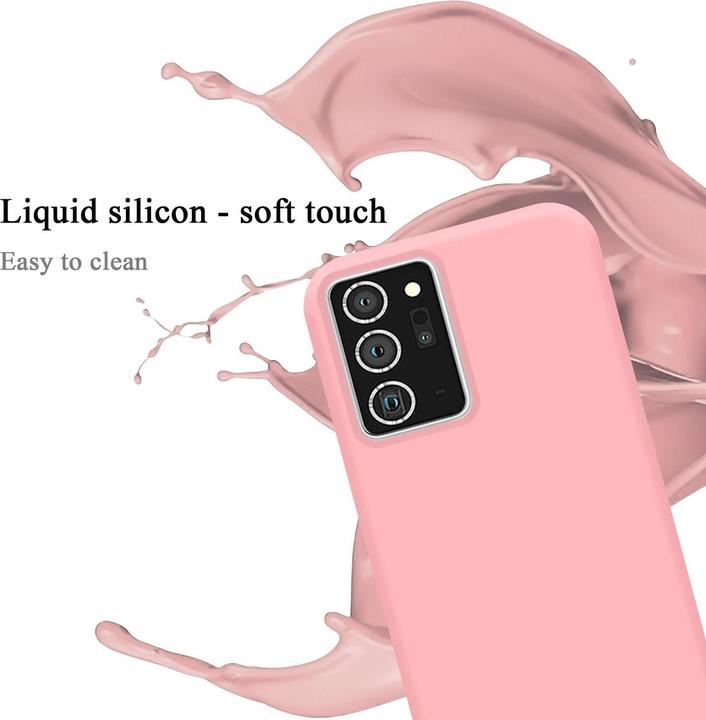 Actual product image Cadorabo TPU Liquid Silicone Case Cover (Samsung Galaxy Note 20+)