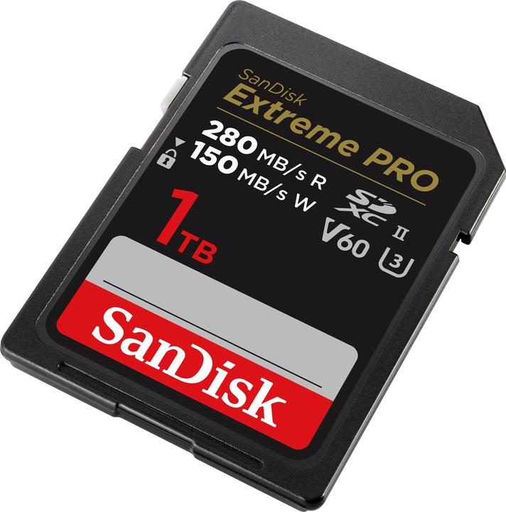Image du produit SanDisk Extreme PRO UHS-II V60 (1000 Go, SDXC, U3, UHS-II)
