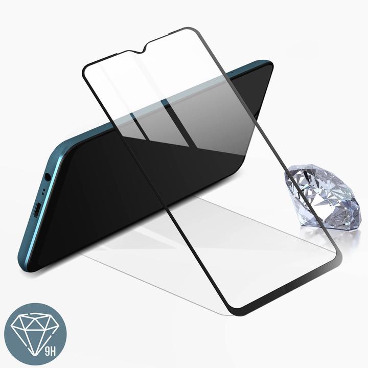 Actual product image Avizar bulletproof glass, glass protective film, protective glass (1 Piece, Realme C11 2021)