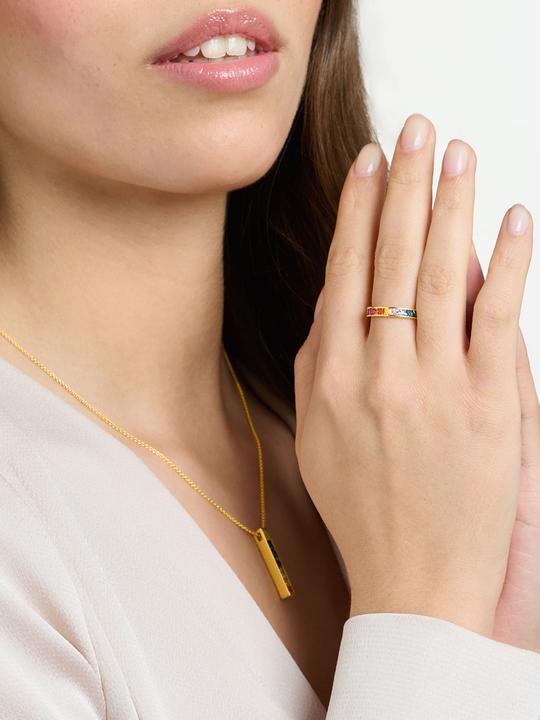 Produktbild Thomas Sabo Ring Bunte Steine Gold (56, 925 Silber)