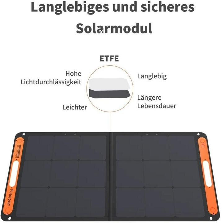 Image du produit Jackery SolarSaga (100 W, 4.69 kg)