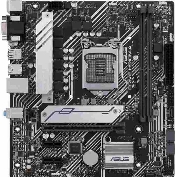 Immagine prodotto ASUS PRIME H510M-A Moederbord Socket Intel 1200 Vormfactor Micro-ATX Moederbord (LGA 1200, Intel H510, mATX)