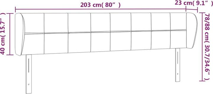 Immagine prodotto VidaXL Kataleya (203 x 23 x 88 cm)