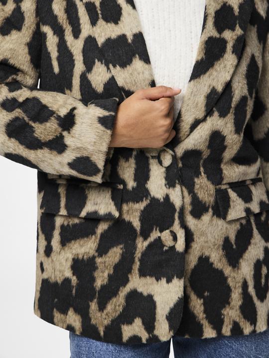 Actual product image Pieces PCDEMI LEOPRINT Einreihiger Blazer (L)
