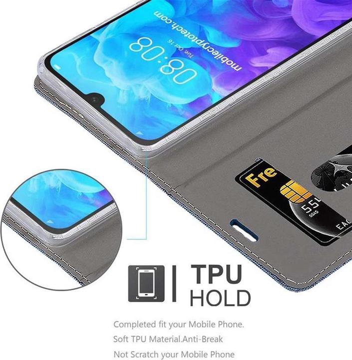 Image du produit Cadorabo Couverture look jeans Book (Huawei Y5 (2019))