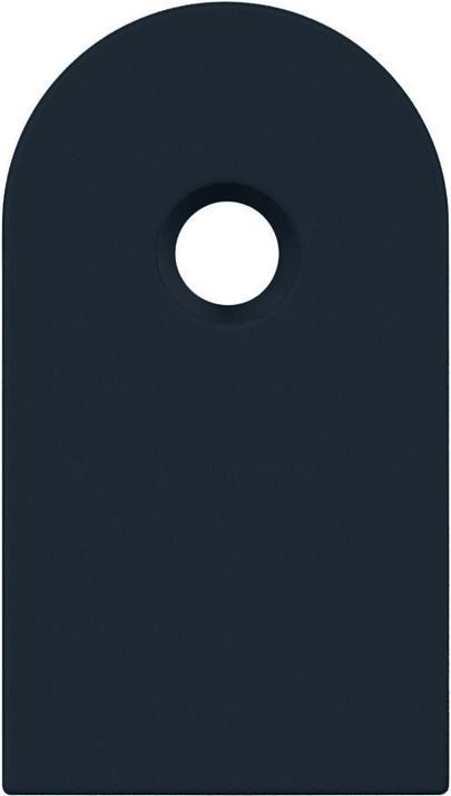 Simonswerk Abdeckplatte zu TE540/640 3D FT schwarzm