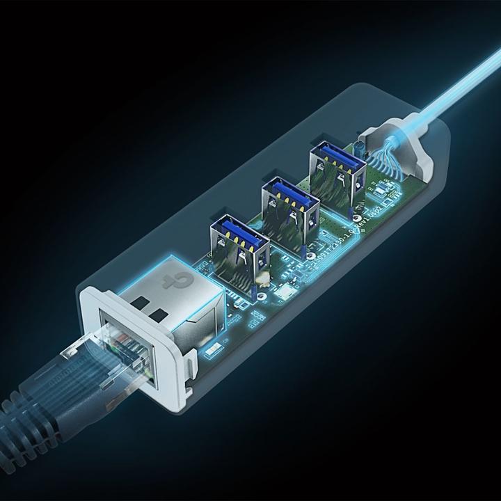 Produktbild TP-Link UE330C (USB 3.0, RJ45 Gigabit Ethernet (1x))