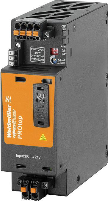 Immagine prodotto Weidmüller PRO TOPDC 24V/24V 10A Convertitore DC/DC 10 A 240 W 28,8 V tensione di uscita regolabile