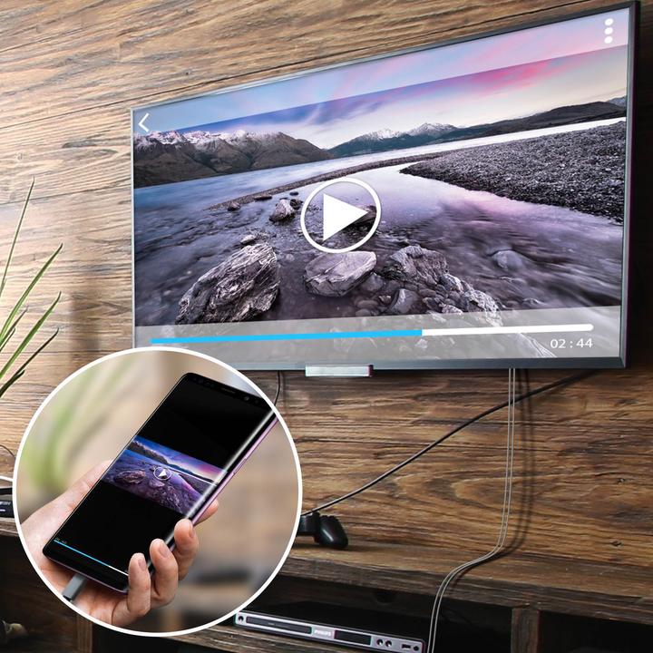 Immagine prodotto Avizar Cavo USB MHL femmina a HDMI maschio a maschio HDTV smartphone/tablet (1.80 m, HDMI)