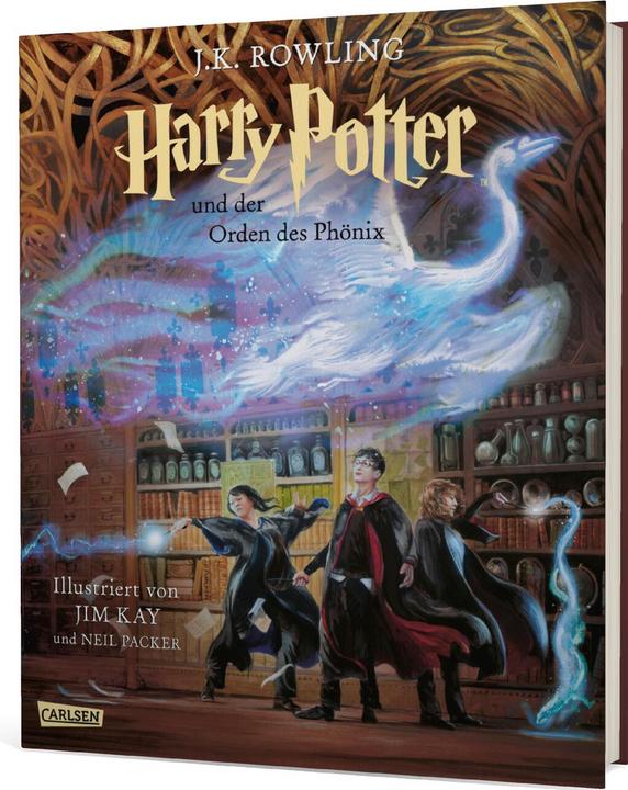 Image du produit Harry Potter und der Orden des Phönix (farbig illustrierte Schmuckausgabe) (Harry Potter 5) (Allemand, J.K. Rowling, Jim Kay., Neil Packer, Klaus Fritz, 2022)