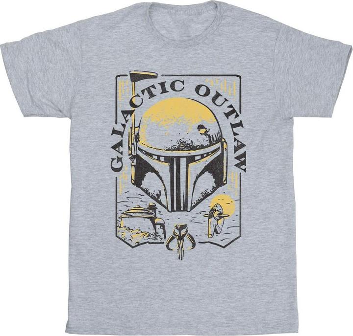 Image du produit Star Wars - T-shirt GALACTIC OUTLAW DISTRESS - Homme (XXL)
