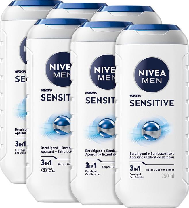 NIVEA Multipack Pflegedusche Sensitive (6 Stück)